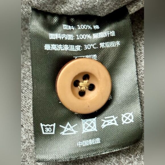 Roamers Long Sleeve Collared Button Up Jacket Coat. Outerwear. Pockets. XL. - Picture 8 of 9